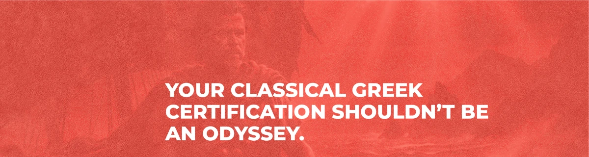 MAKE IT OFFICIAL WITH THE LANGUAGECERT TEST OF CLASSICAL GREEK, AVAILABLE FROM A1 TO B2 LEVELS