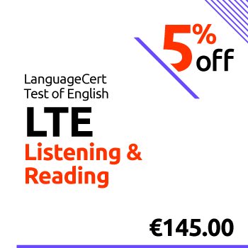LanguageCert test of english lte - offer