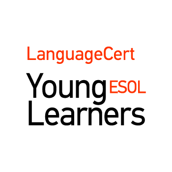 LanguageCert young esol learners - white logo