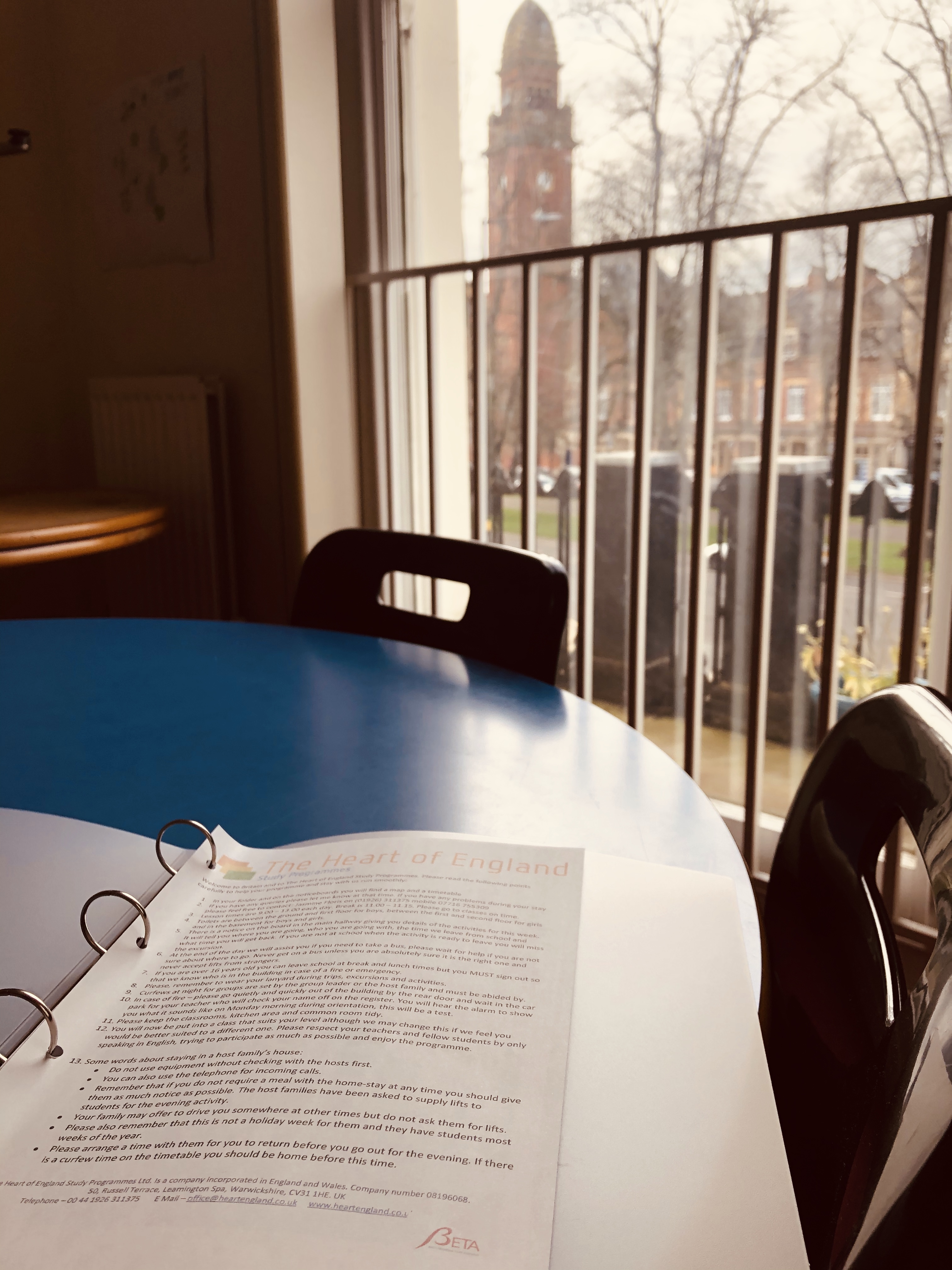 The Heart of England Study Programmes