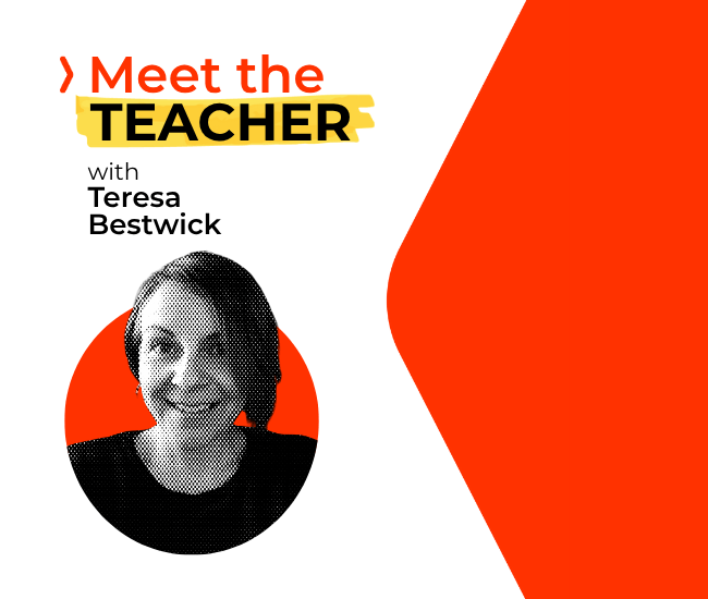 Meet the Teacher - Teresa Bestwick - Banner