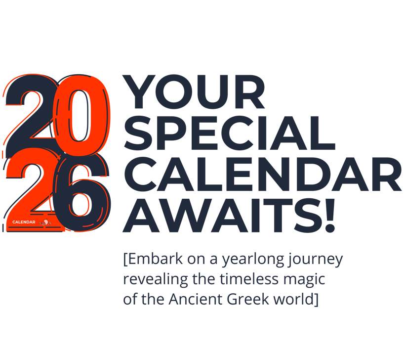 Calendar 2026: A year-long journey revealing the timeless magic of the ancient Greek world!