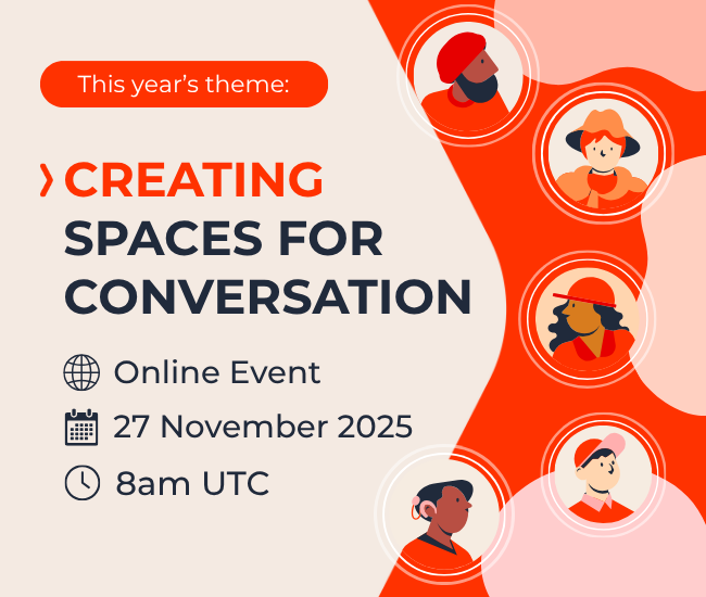 This Year’s Theme: Creating Spaces for Conversation