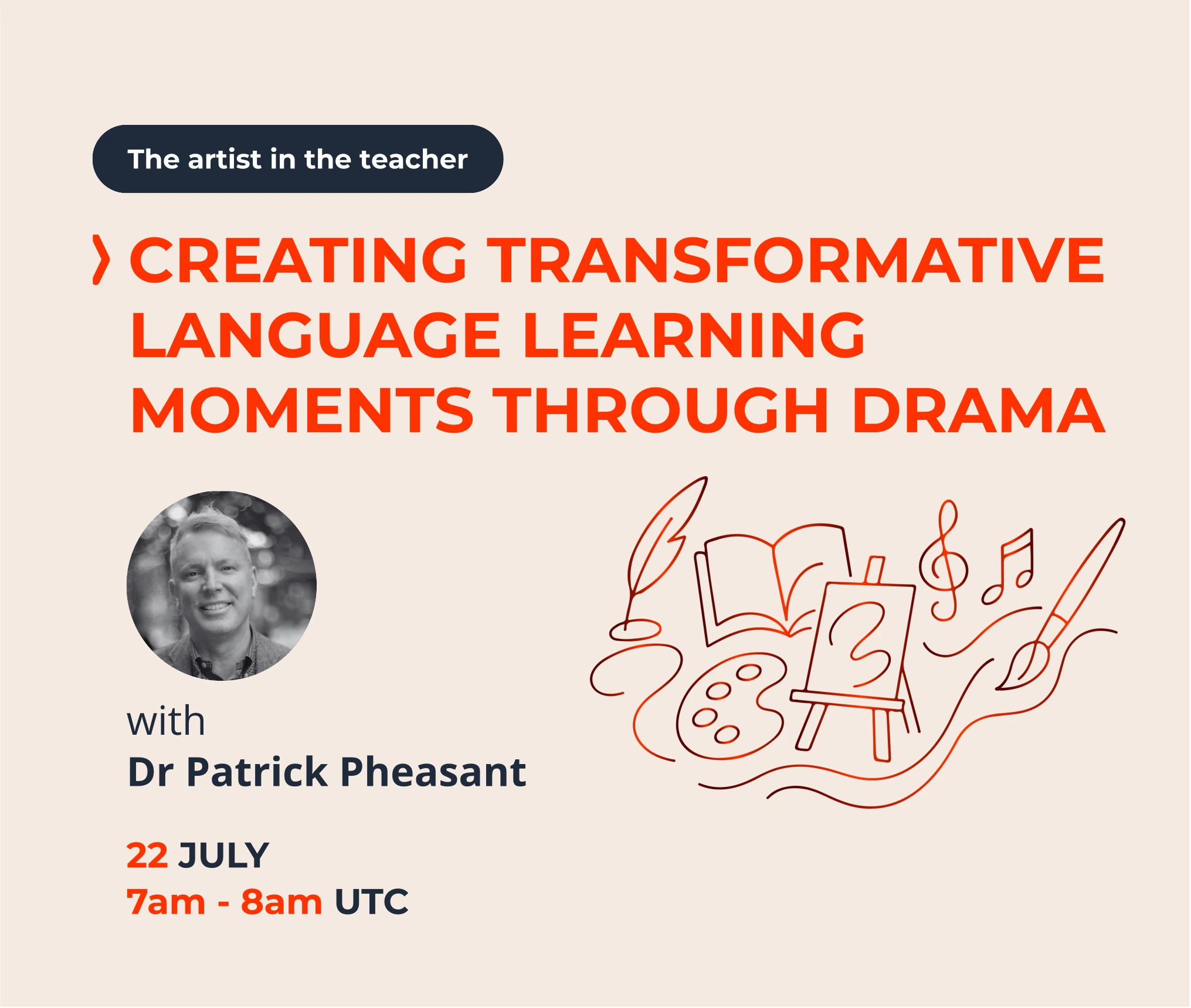 <span id="upcoming">Creating transformative language learning moments through drama</span>