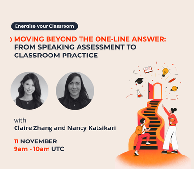 <span id="next-webinar">Moving Beyond the One-Line Answer: From Speaking Assessment to Classroom Practice</span>